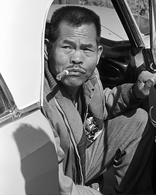 Larry Itliong. Photograph by George Balis copyright Image Works